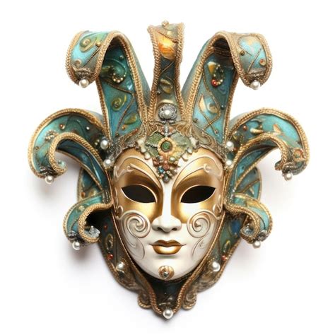 Máscara de carnaval veneciano elaborada