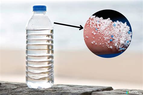 Microplásticos en agua embotellada