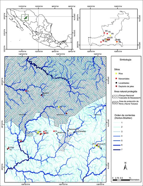 Mapa de España con puntos de muestreo de agua