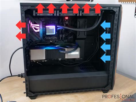 Diagrama de flujo de aire en un PC limpio vs. PC sucio