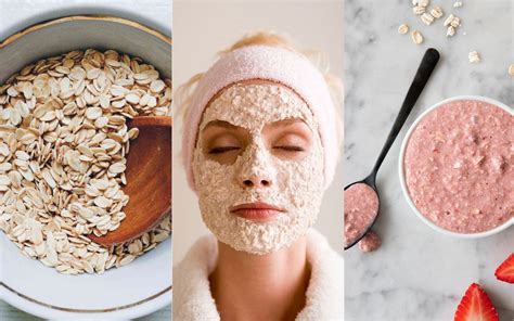 Ingredientes para mascarilla de avena: avena, miel, yogur