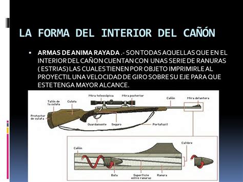 Interior de un cañón de airsoft