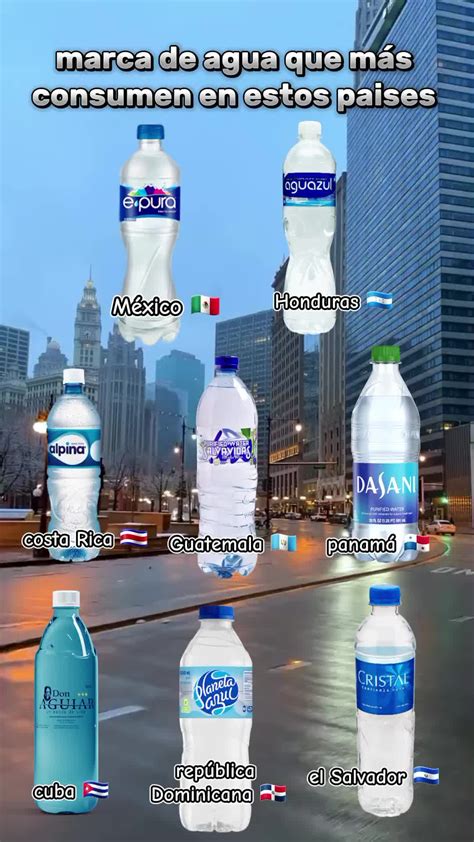 Infografía comparando el residuo seco de diferentes marcas de agua mineral