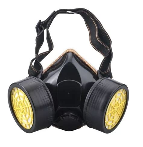 Máscara de protección respiratoria con filtro de carbón activado