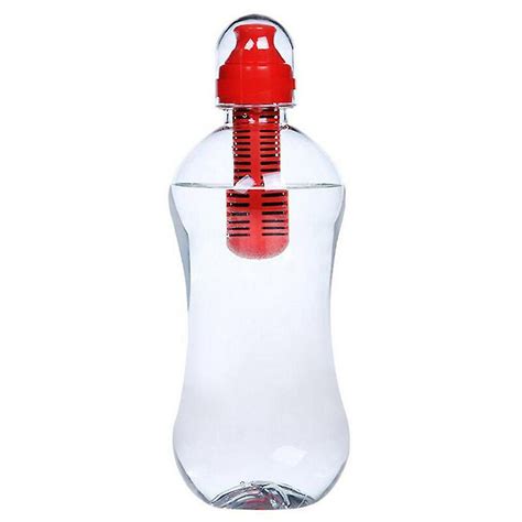 Botella de agua reutilizable con filtro