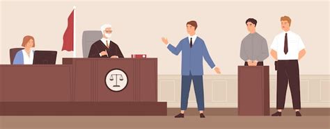 Abogado en un tribunal