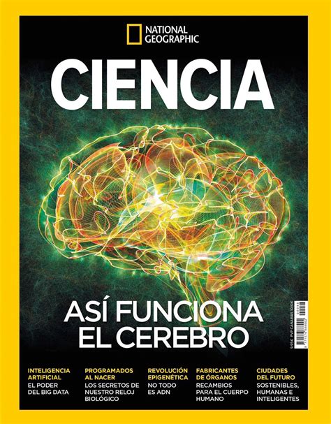Portada de una revista científica