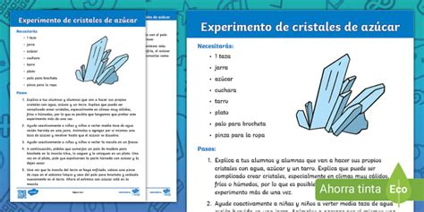 Diagrama de un experimento de crecimiento de cristales con cordel