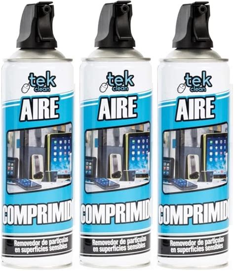 latas de aire comprimido para limpieza