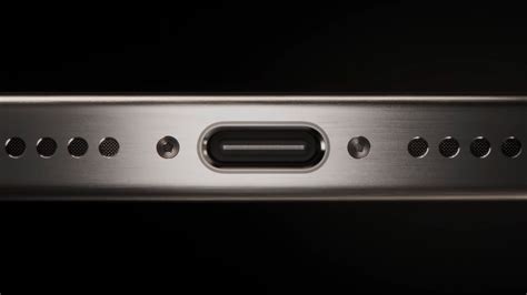 Puerto USB-C en el iPhone 15
