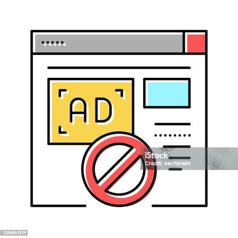 Ilustración de un navegador web con anuncios bloqueados