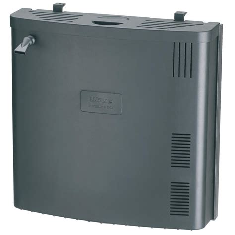 Acquario con filtro funzionante