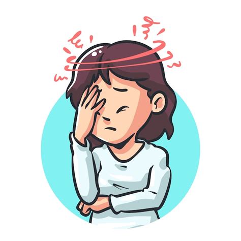 Ilustración de una persona con dolor de orejas por el uso de mascarilla