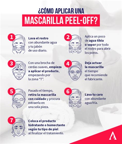 Infografía: Beneficios de las mascarillas peel off