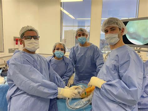 Hospital británico con personal médico