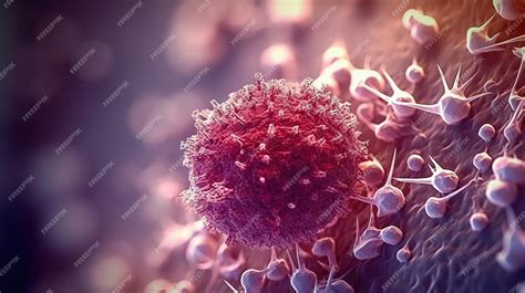 Microscopio mostrando virus de la gripe