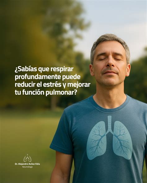 Persona respirando profundamente en un entorno natural