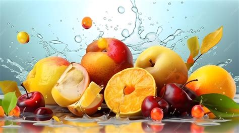 Imagen de una selección de frutas y verduras ricas en agua