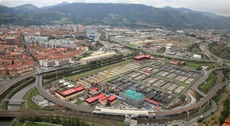 Vista panorámica de la EDAR de Galindo