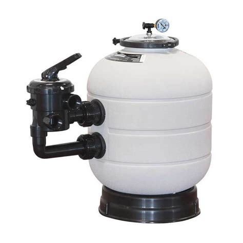 Filtro de arena de piscina con manómetro