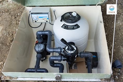 Cuadro eléctrico de depuradora de piscina