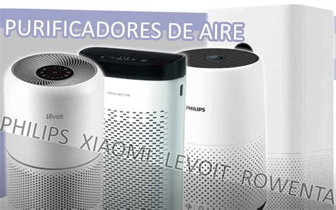 Purificador de aire con filtro HEPA en una sala de estar