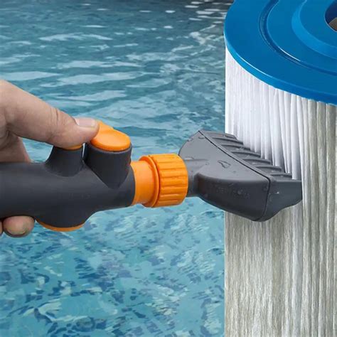 Botella de limpiador de filtro de piscina