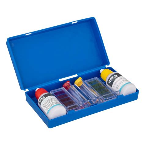 Kit de análisis de agua de piscina