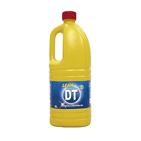 Imagen de un frasco de lejía o lavandina con burbujas