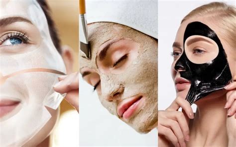 Tipos de mascarillas faciales