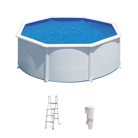 Piscina Gre Sicilia con depuradora de cartucho