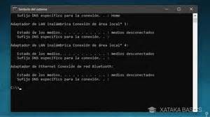Captura de pantalla de la consola ADB mostrando comandos de ejemplo