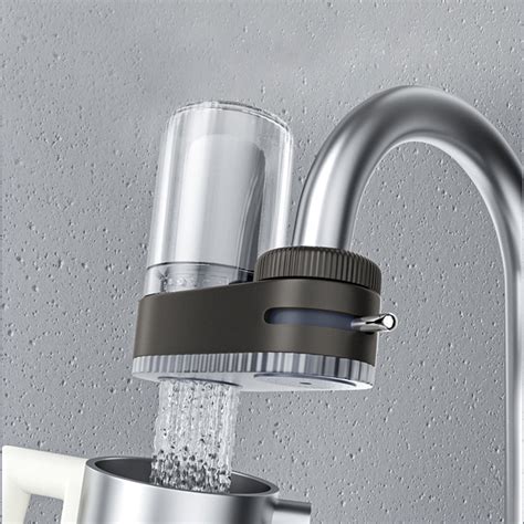 Filtro de agua para grifo Geyser instalado