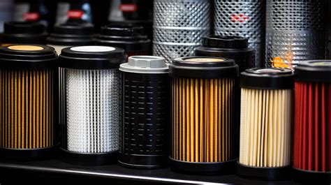 Ilustración de los diferentes tipos de filtros en un coche