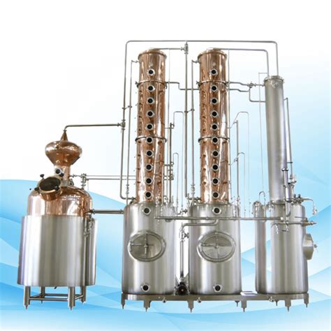 Alambique de columna para extracción de aceites esenciales