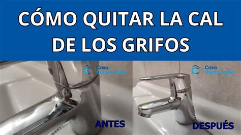 incrustaciones de cal en grifo