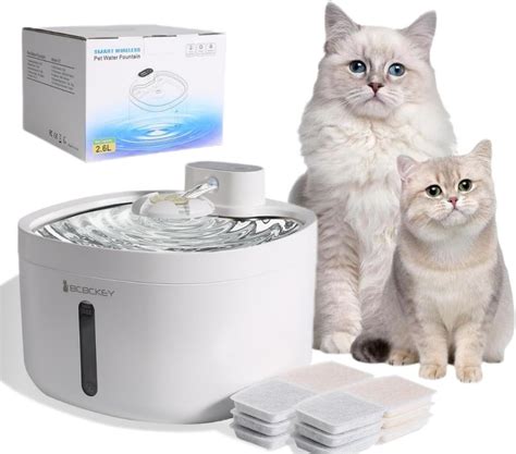 Diagrama de funcionamiento de una fuente de agua para gatos