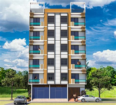 Edificio de apartamentos con un sistema de descalcificación comunitario