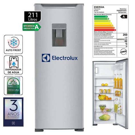 Refrigerador Electrolux con filtro CleanAir+