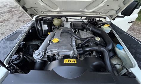 Esquema de un motor Land Rover Defender Td5 con snorkel