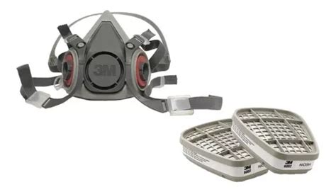 Mascarilla de media cara con filtros