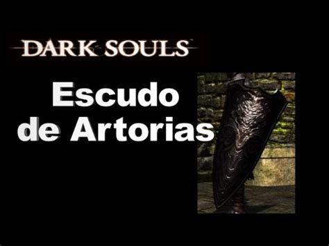 Ilustración del Escudo de Artorias de Dark Souls