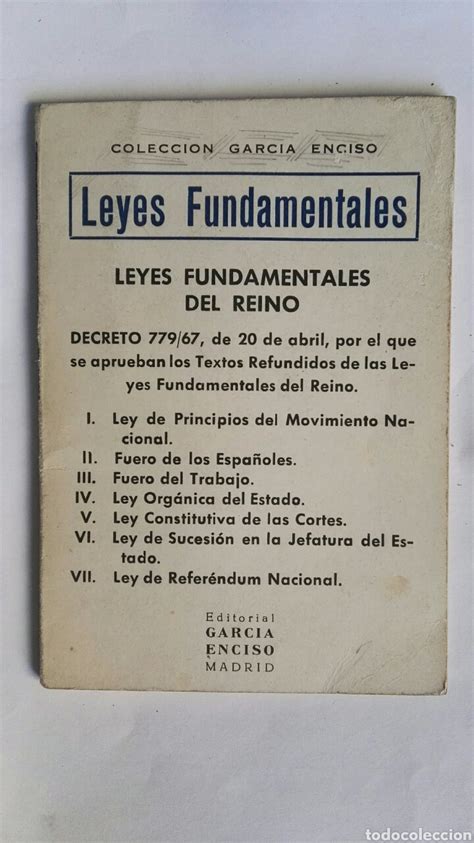 Portadas de decretos y leyes del franquismo