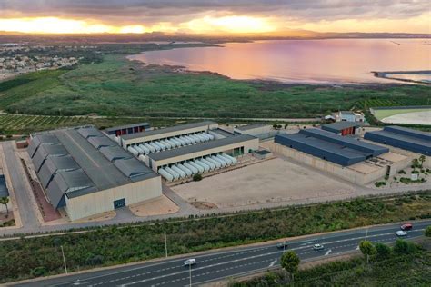 Vista aérea de la planta desalinizadora de Torrevieja