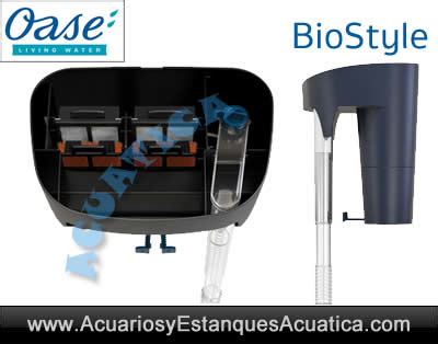 Imagen de un filtro OASE BioStyle en color gris