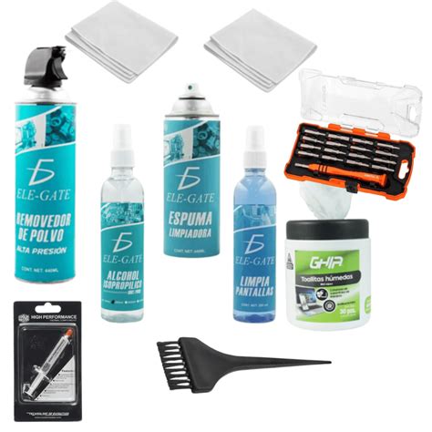 Imagen de un kit de limpieza y re-aceitado para filtros de aire de moto