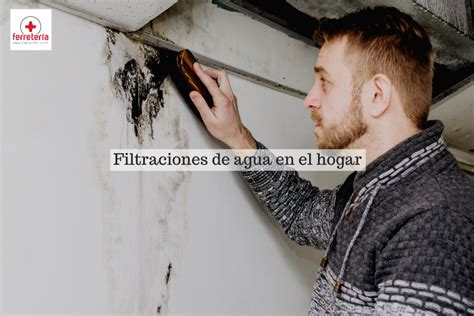 Edificio con signos de filtraciones de agua