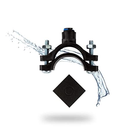 Abrazadera de desagüe para sistema de ósmosis