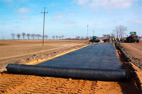 Tipos de geotextiles y sus aplicaciones
