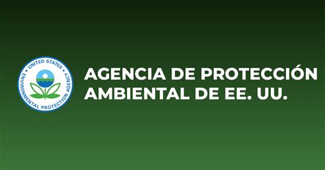 Logotipo de la Agencia de Protección Ambiental (EPA) de EE.UU.